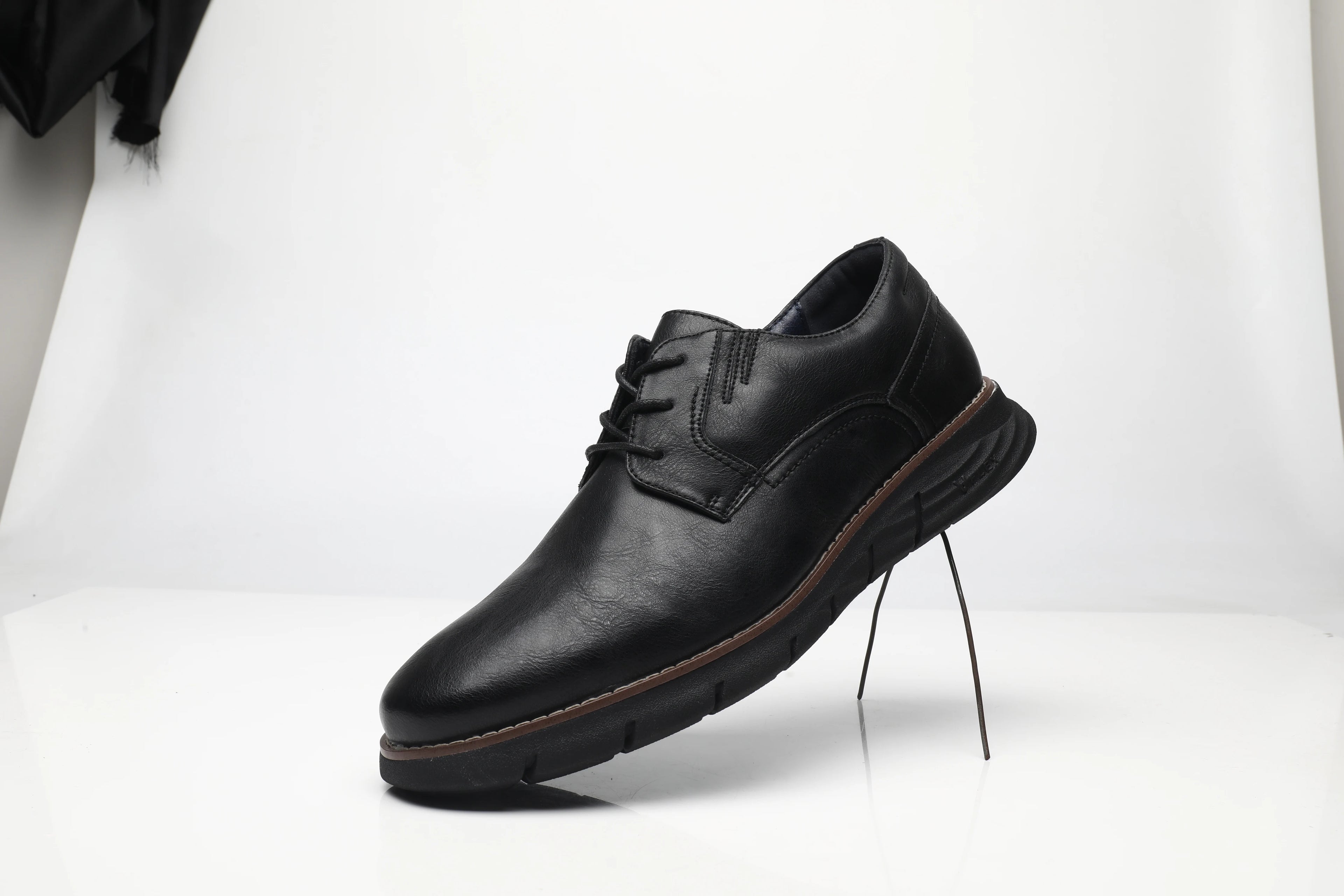 Zapatos Casuales de Cuero para Hombre con Cordones