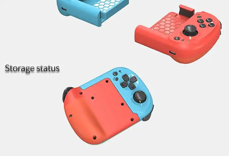 Mando inalámbrico Mocute 061, controlador de juego dividido izquierdo y derecho, Joystick de juego Bluetooth para Android, IOS y PC