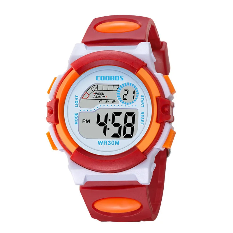 Nuevo reloj militar para niño, niño, niña, deporte, relojes digitales para niños, alarma, fecha, relojes luminosos impermeables, reloj electrónico para estudiantes