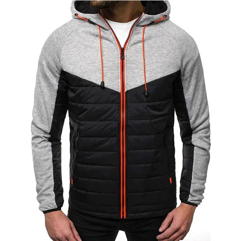 Buzo con Capucha y Cremallera para Hombre | Abrigo Casual 4 Estaciones