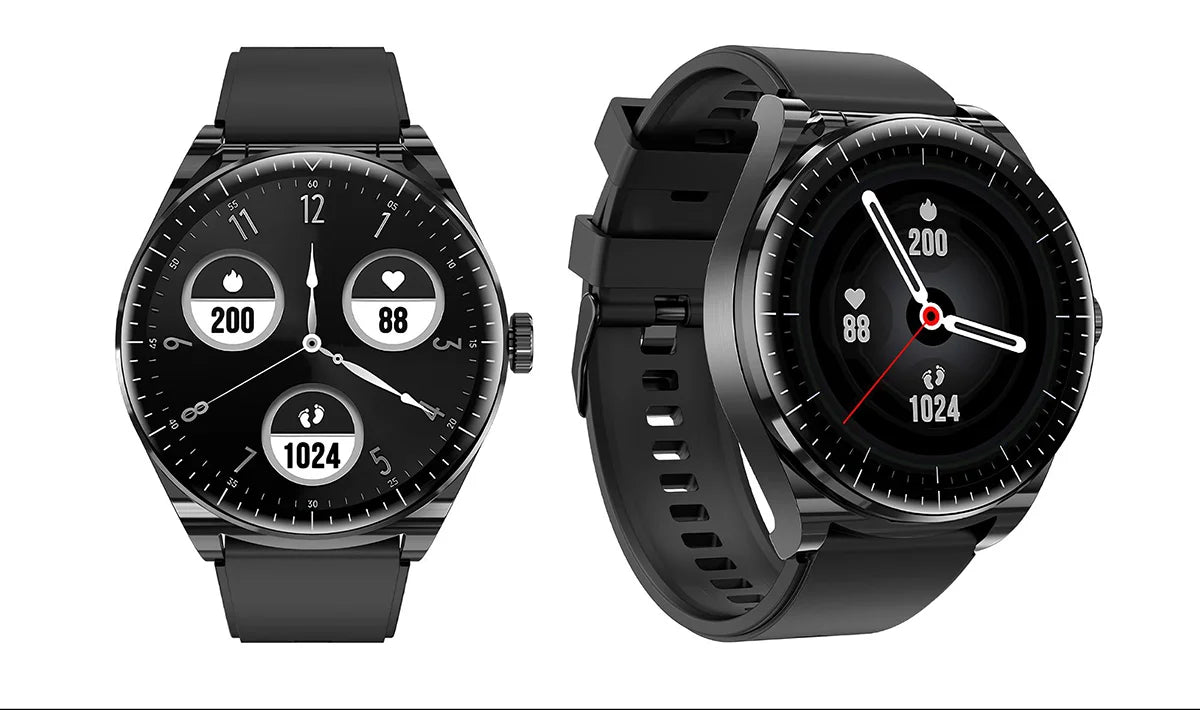 Reloj inteligente TWS con auriculares para hombre y mujer, función NFC, rastreador deportivo, Monitor de ritmo cardíaco, reducción de ruido, reloj inteligente