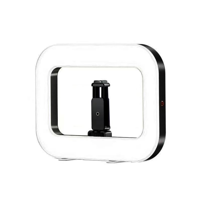 Anillo de mano portátil, luz LED, nueva jaula de conejo, iluminación, lámpara de fotografía para transmisión en vivo móvil, decoración de luz para Selfie