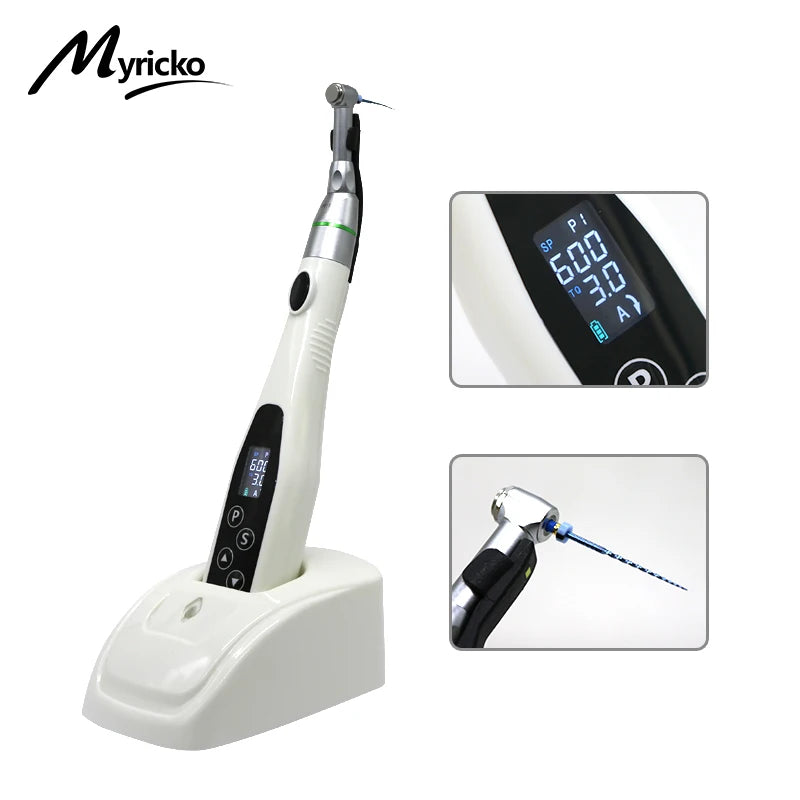 EndoMotor 16:1 equipo de reducción Dental Endo inalámbrico con luz LED Motor importado instrumento de conducto radicular puntas de dentista