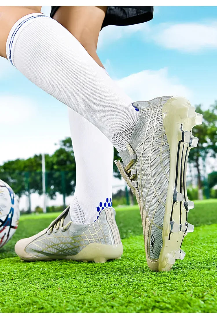 Botines de fútbol F50 FG estilo Spider unisex para terreno firme