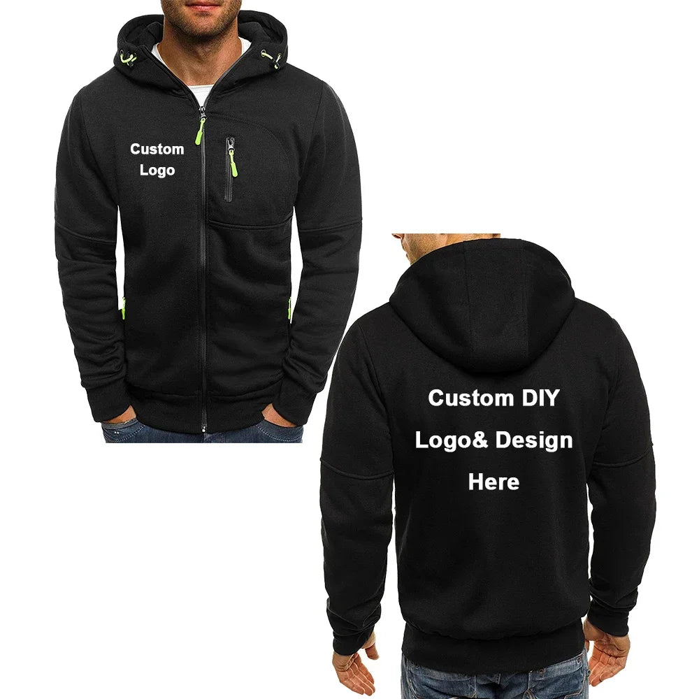 Chaqueta con Capucha y Cremallera para Hombre | Deportiva Urbana