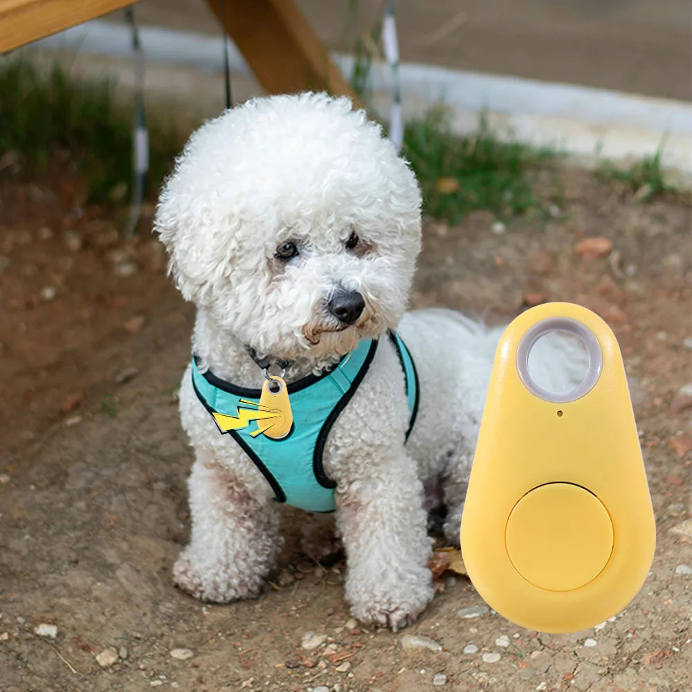 Rastreador GPS Bluetooth Portátil para Mascotas, Antipérdida, de Plástico, Inteligente, Bluetooth 5.0, Inalámbrico, con Alarma y Localizador GPS