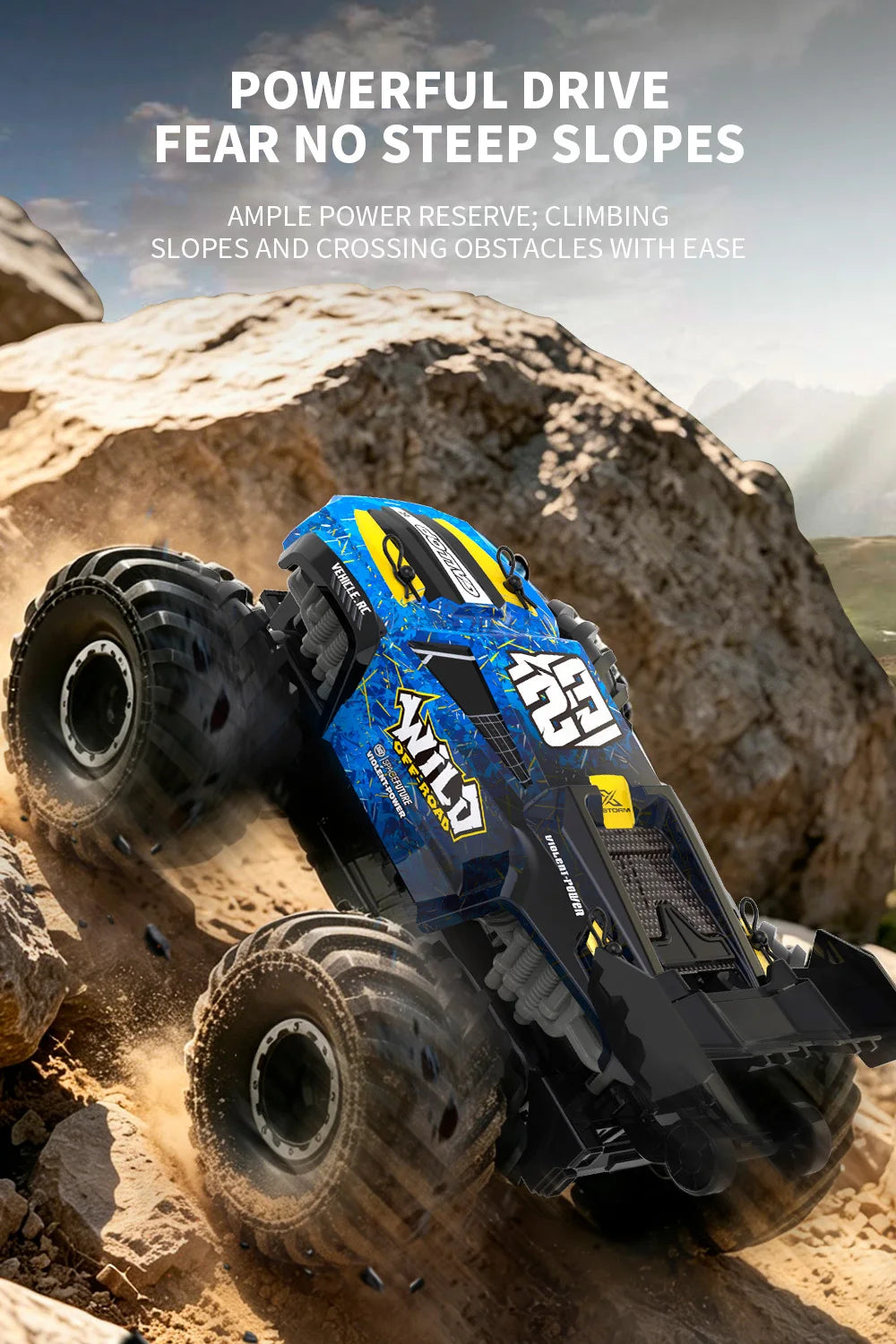 Monster Truck RC Anfibio 4WD Control Remoto Tierra y Agua