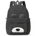 Mochila Infantil de Pana, Mochila Escolar Primaria, Mochila Casual de Moda con Diseño de Oso, Mochila de Gran Capacidad