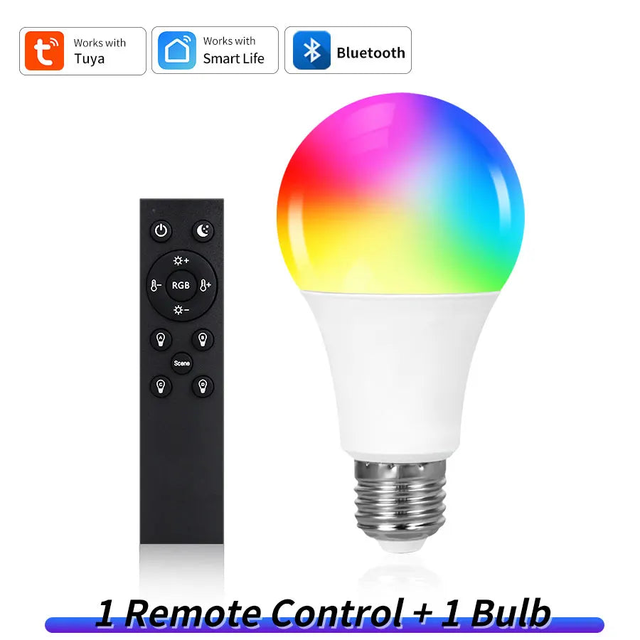 Bombillas LED Inteligentes Tuya Bluetooth E27