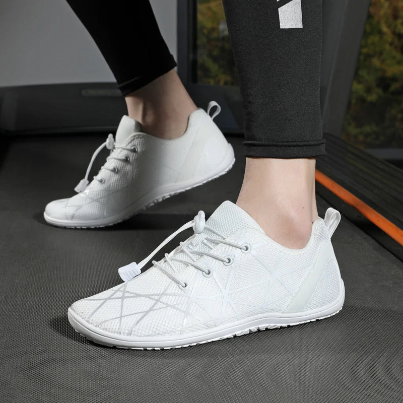 Zapatos informales transpirables para hombre, zapatos de agua ligeros antideslizantes Unisex, zapatos vulcanizados flexibles para mujer, zapatos de senderismo al aire libre 2025