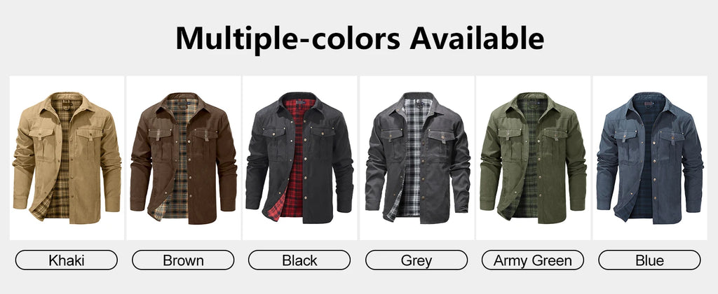 Chaquetas para hombre, camisa forrada de franela de primavera, abrigo, sudadera informal con botones a presión, estilo vaquero occidental, Top de alta calidad, talla estadounidense