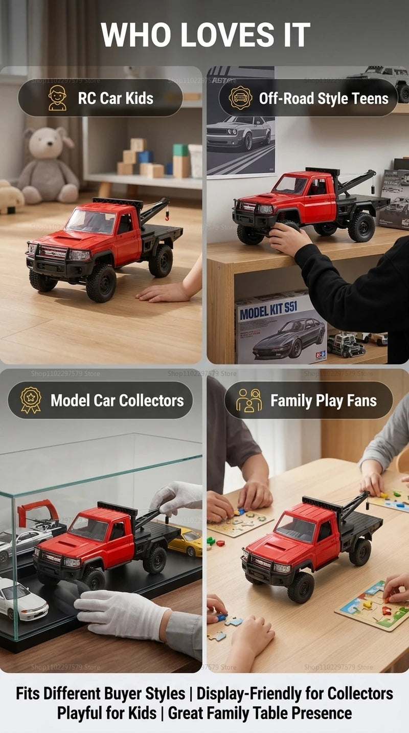 Nuevo MN82 MN82T RC Crawler 1/12 2,4 GHz 4x4: coche todoterreno a control remoto, simulación de grúa, modelo de coche trepador, juguetes para niños