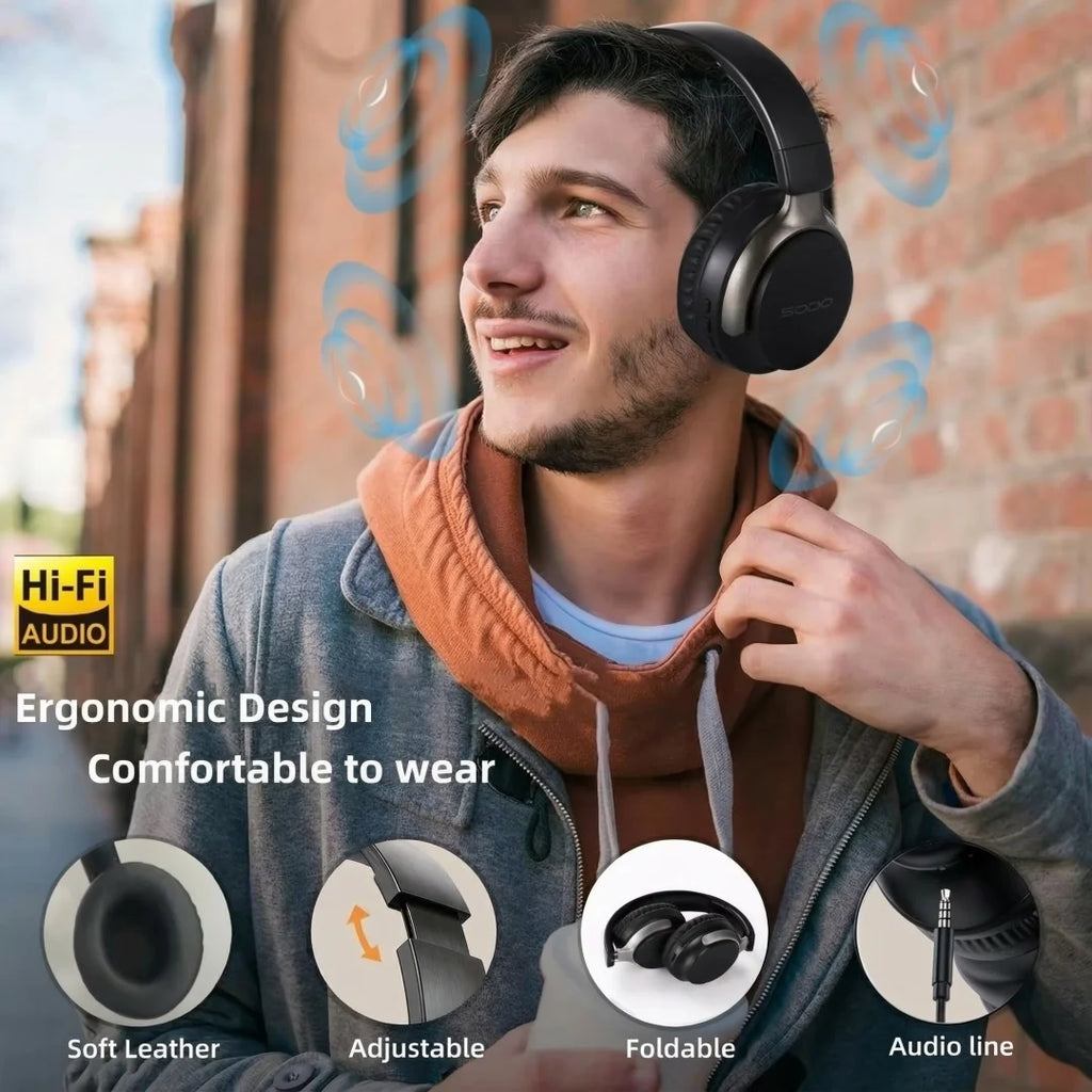 SODO SD1103 Auriculares Bluetooth 5.3 HiFi 48h