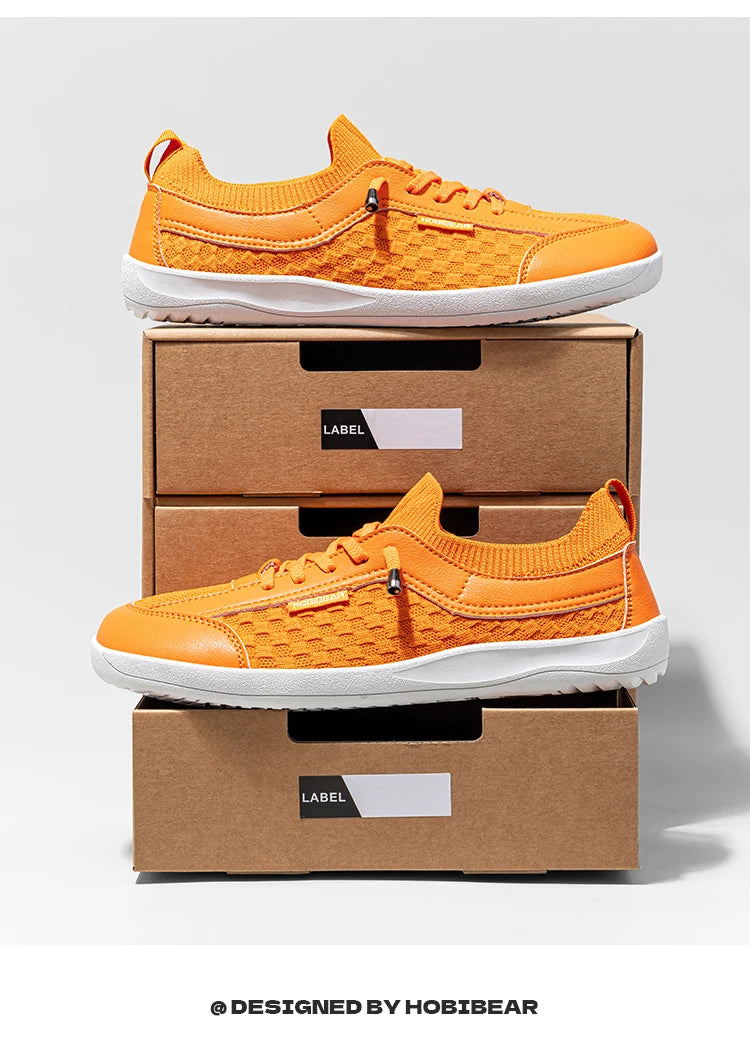 HOBIBEAR, zapatos descalzos Unisex, zapatillas de deporte con punta ancha y caída cero, zapatos ligeros para caminar, transpirables, minimalistas para exteriores