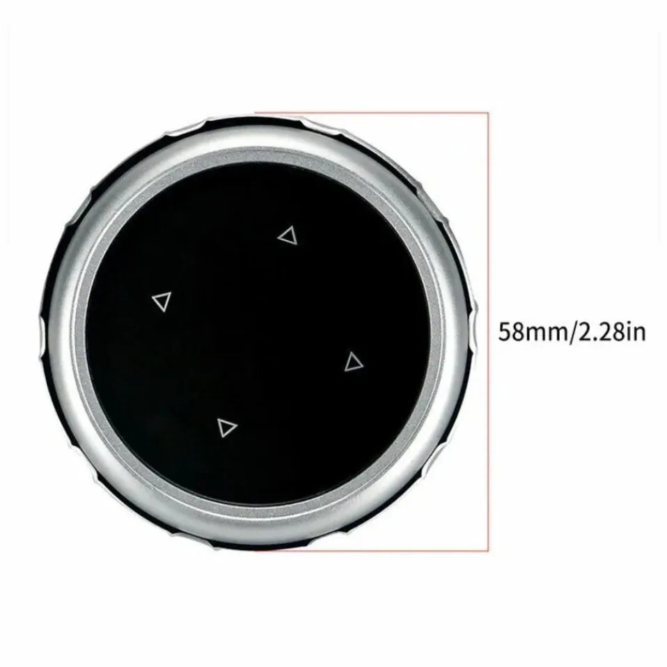 Cubiertas para Botones de Control Multimedia con Perilla Grande para BMW Serie 1 2 3 4 5 6 7 X1 X5 X6 F20 F30 F10 F07 E60 E90 E70 IDrive
