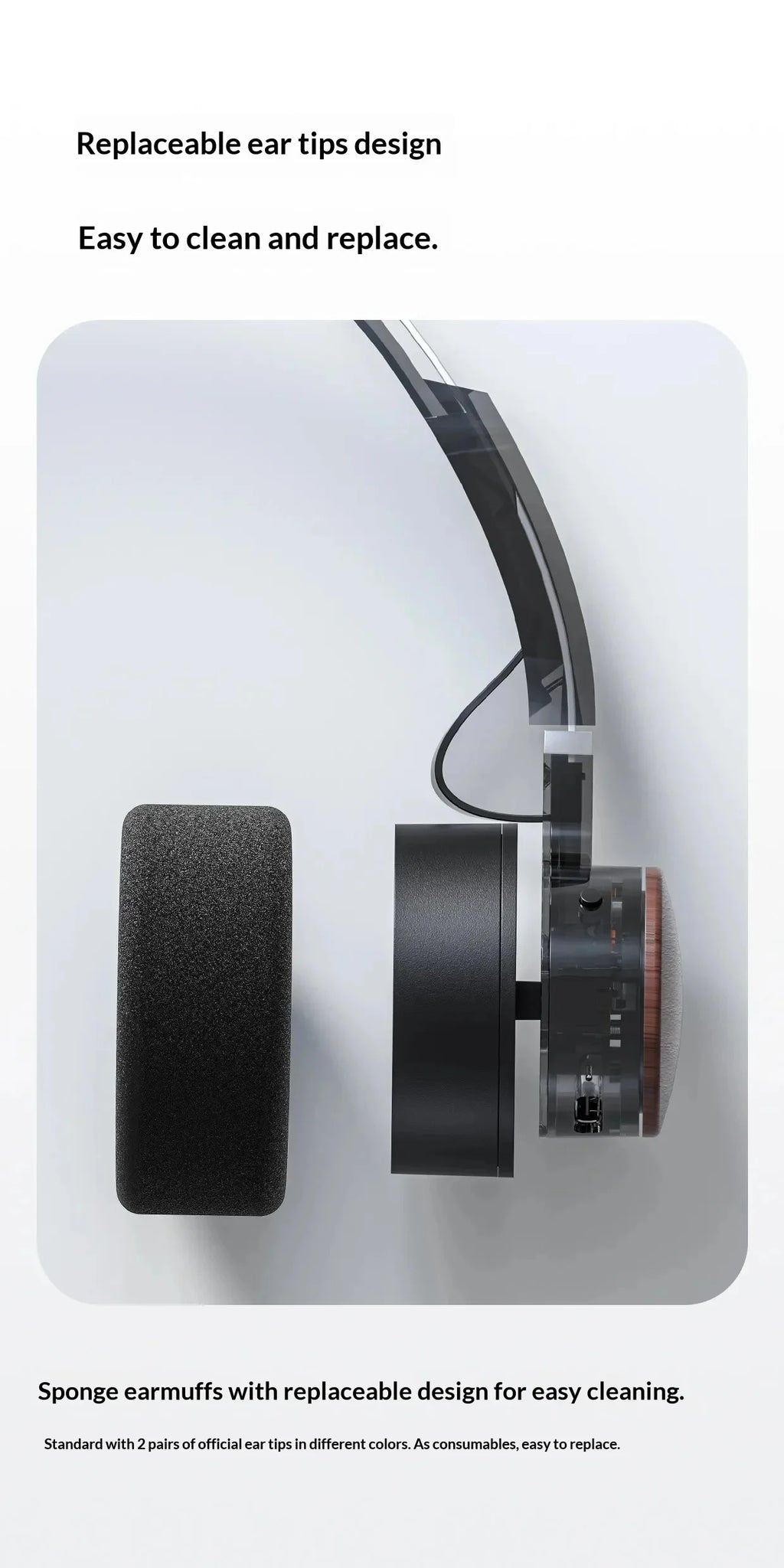 Auriculares Fiio Eh11 Retro Over-Ear Bluetooth con Controlador Dinámico Grande de 40 mm, Carcasa Mecánica, Auriculares con Audio de Alta Resolución Ldac