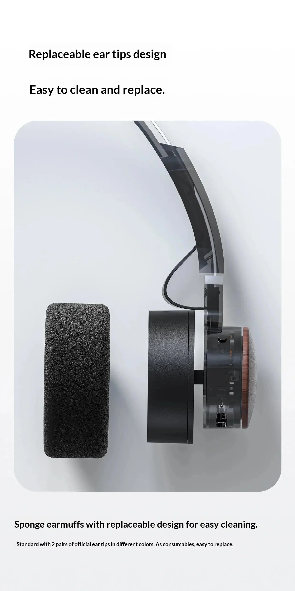 Auriculares Fiio Eh11 Retro Over-Ear Bluetooth con Controlador Dinámico Grande de 40 mm, Carcasa Mecánica, Auriculares con Audio de Alta Resolución Ldac