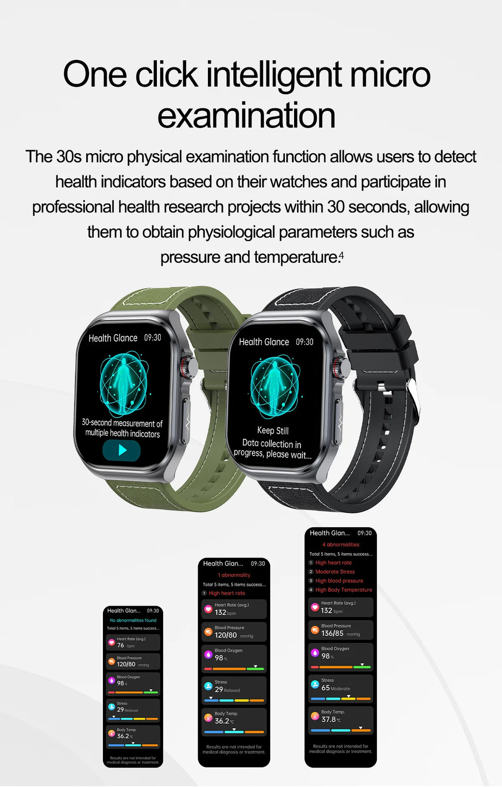 LIGE ET585 Reloj Inteligente AMOLED ECG