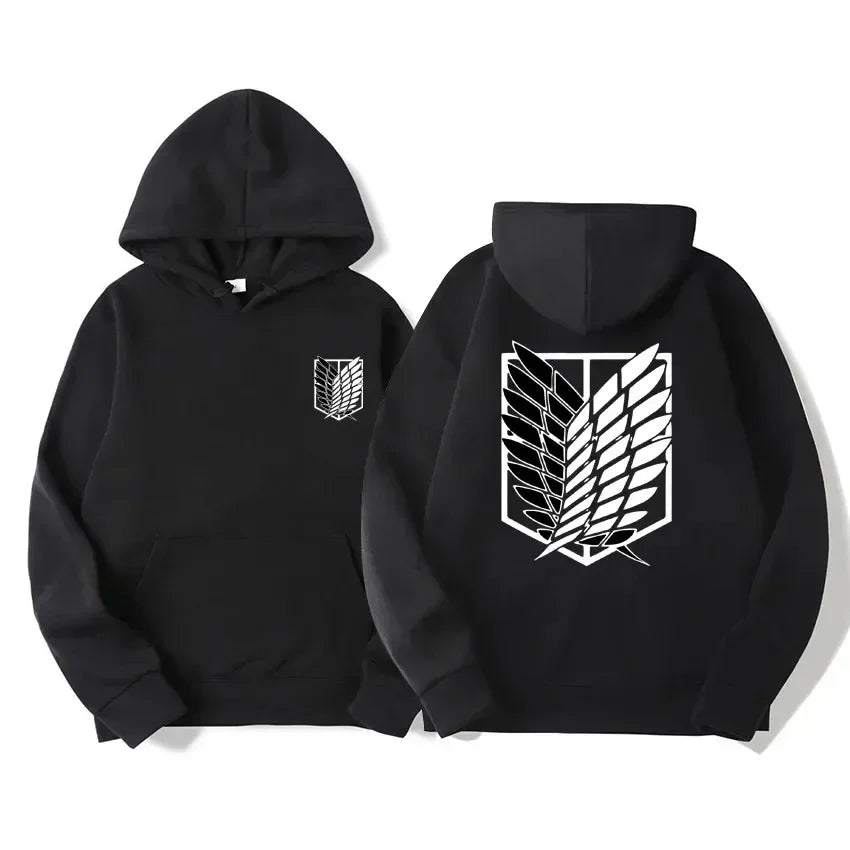 Buzo con Capucha de Ataque a los Titanes Shingeki no Kyojin