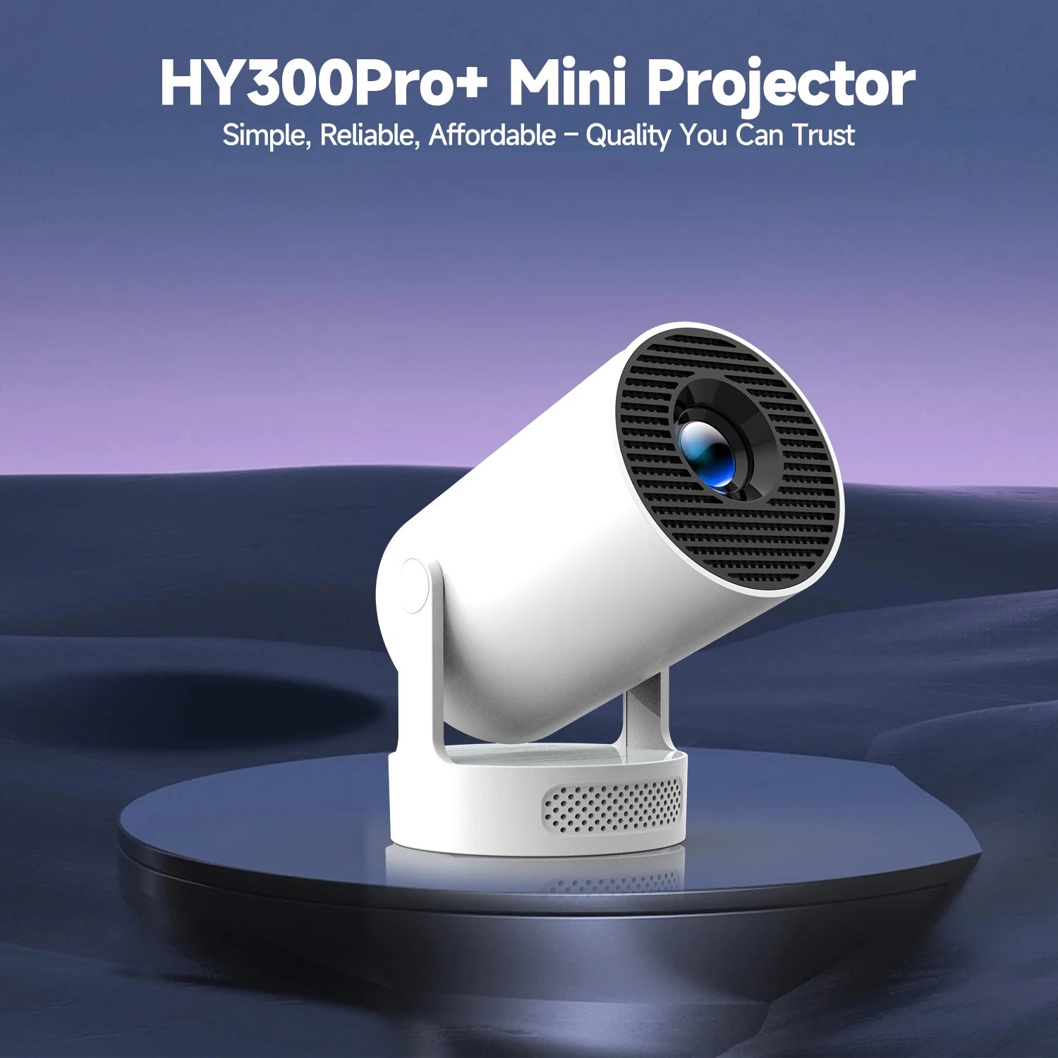 Proyector Magcubic HY300Pro+ 8k Android 14, Wifi Dual, 290ANSI, BT5.4, Proyector de Video para Cine, Portátil para Exteriores