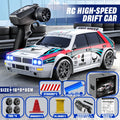 2025 nuevo coche 4WD RC escala 1:24 tracción en las cuatro ruedas Drift con dos configuraciones de velocidad 20 km/h luz LED juguetes para niños recargable SG204