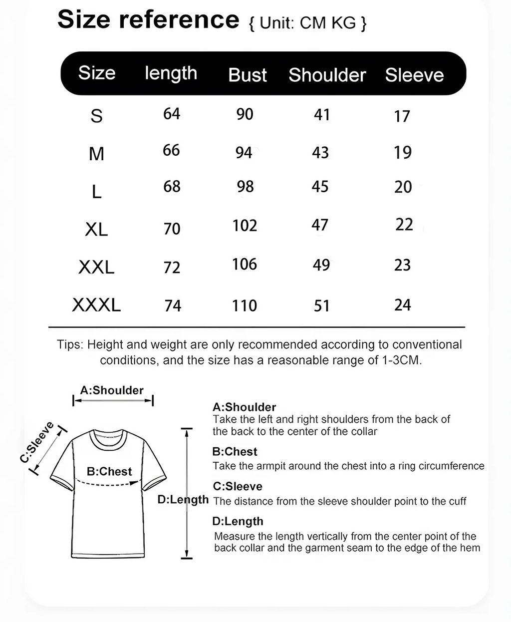 Camiseta de Algodón de Manga Corta para Mujer