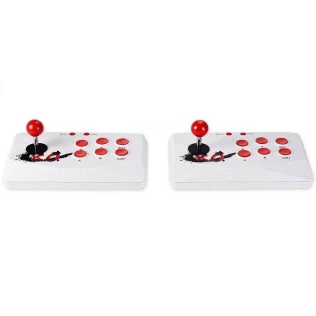 Consola Arcade M8 Game Stick 4K con Doble Joystick, 41000 Juegos Retro, Emulador MAME PS1 9, WiFi Integrado, Compatible con TF