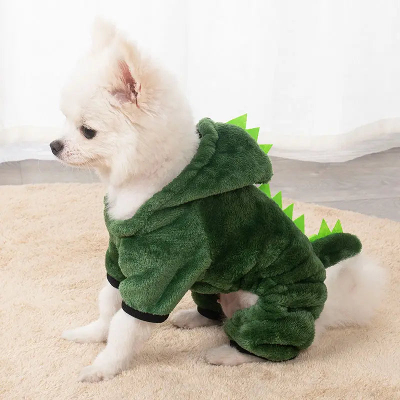 Suéter con Capucha para Perros y Gatos - Ropa Polar Cálida para Mascotas