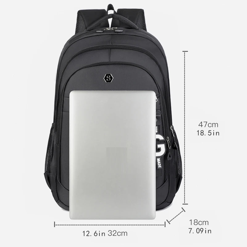 Mochila de viaje con gran capacidad y durabilidad, mochila para portátil adecuada para viajes y desplazamientos en el campus, adecuada para dif