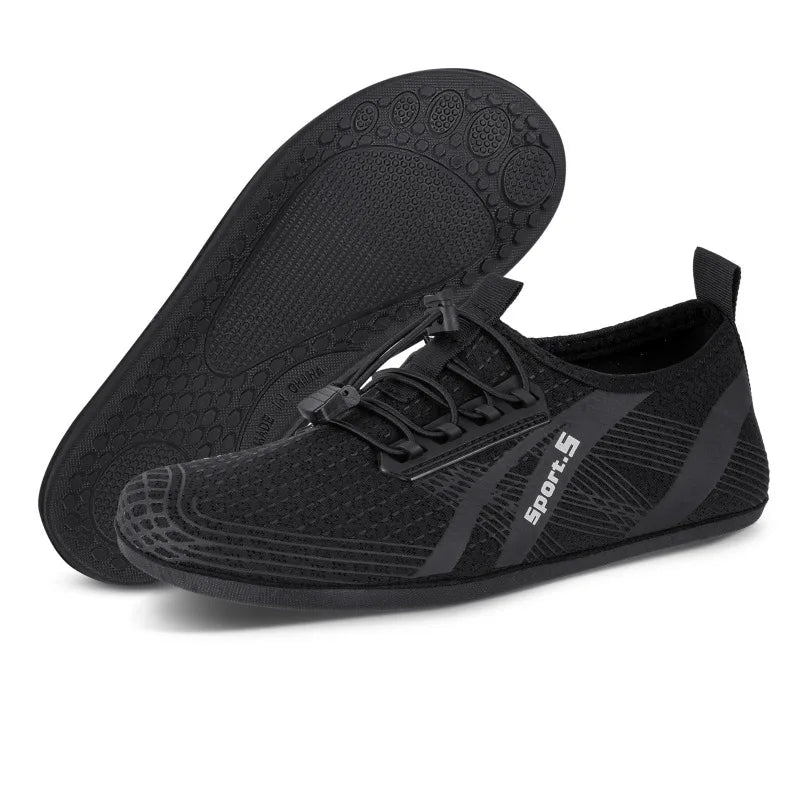 2025 nuevos zapatos acuáticos para hombre, zapatos de agua Unisex antideslizantes flexibles, zapatillas de playa para hombre de secado rápido, zapatillas informales para parejas al aire libre