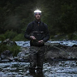 Faro LED Recargable Alta Potencia para Exterior y Pesca