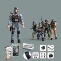 Figura Articulada de Soldado Militar de PVC para Niños