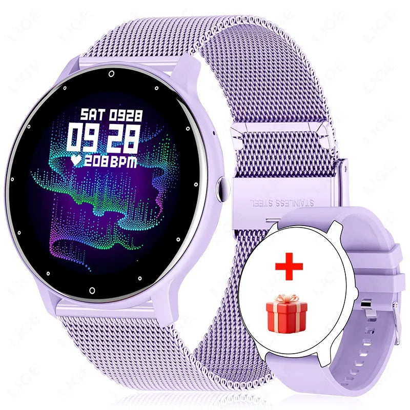 Reloj Inteligente LIGE Pantalla Táctil IP67