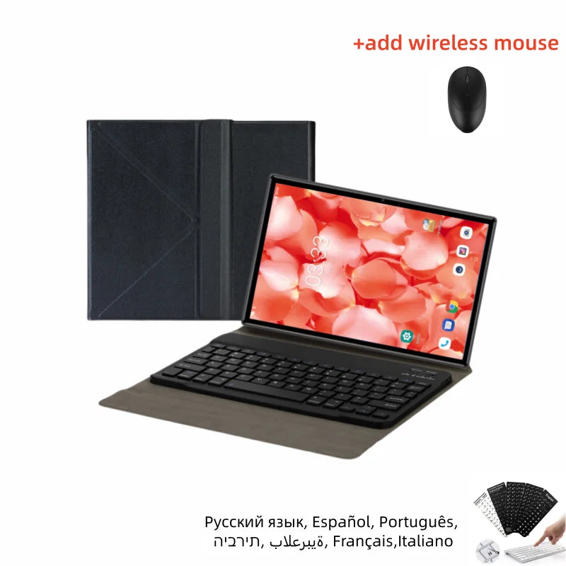 Gran oferta P70 tipo C 10,1 "4G llamada telefónica Android 13 tableta 3GB + 32GB MT6570 8 núcleos GSM 1280x800 IPS