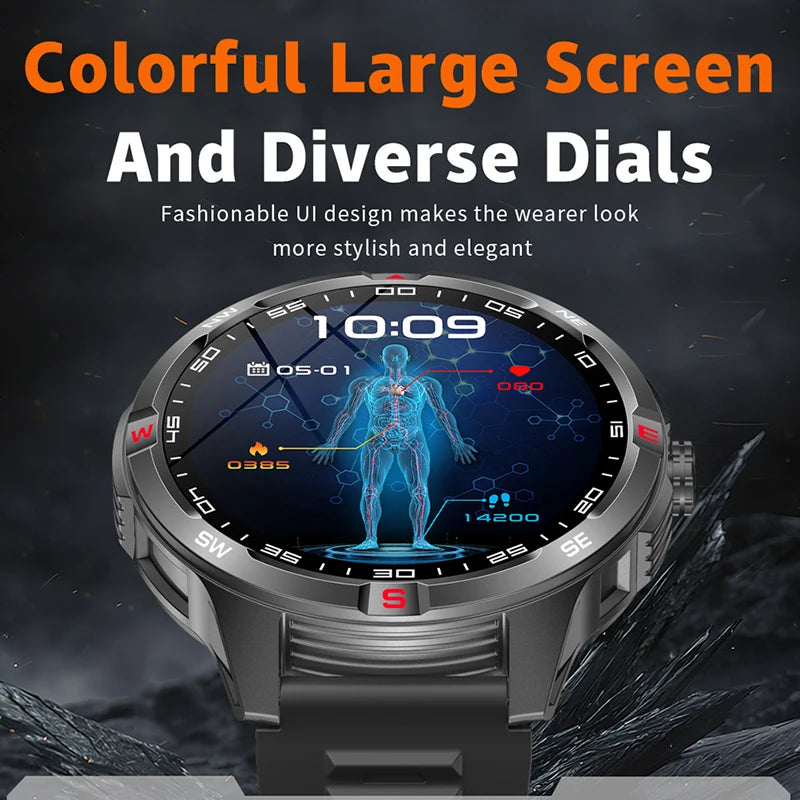 Reloj Inteligente GPS Brújula Bluetooth Deportivo