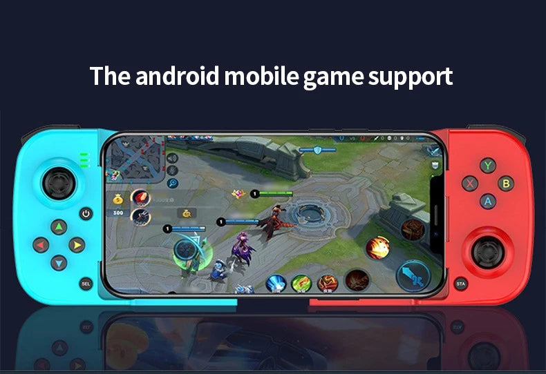 Controlador de juegos extensible inalámbrico D3 compatible con Bluetooth para teléfonos móviles Android Ios PC Gamepad Joystick Control de juego
