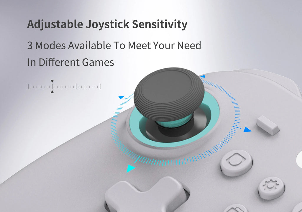 GuliKit-mando KK3 MAX NS39 KingKong 3, Gamepad con efecto Hall, Joysticks y disparadores para Windows, Nintendo Switch, Android e iOS
