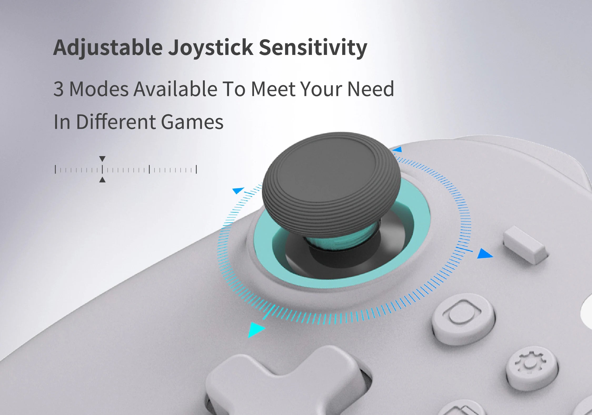 GuliKit-mando KK3 MAX NS39 KingKong 3, Gamepad con efecto Hall, Joysticks y disparadores para Windows, Nintendo Switch, Android e iOS