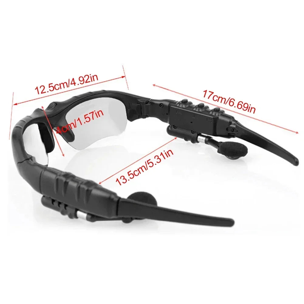 Gafas inteligentes Bluetooth 5,0 para deportes al aire libre, cascos con sonido envolvente para ciclismo, escucha música, llamadas, gafas de sol polarizadas para montar