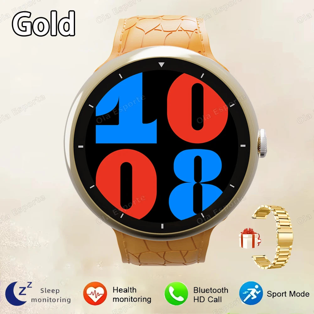 Smartwatch AMOLED con GPS, Llamadas Bluetooth y Carga Inalámbrica