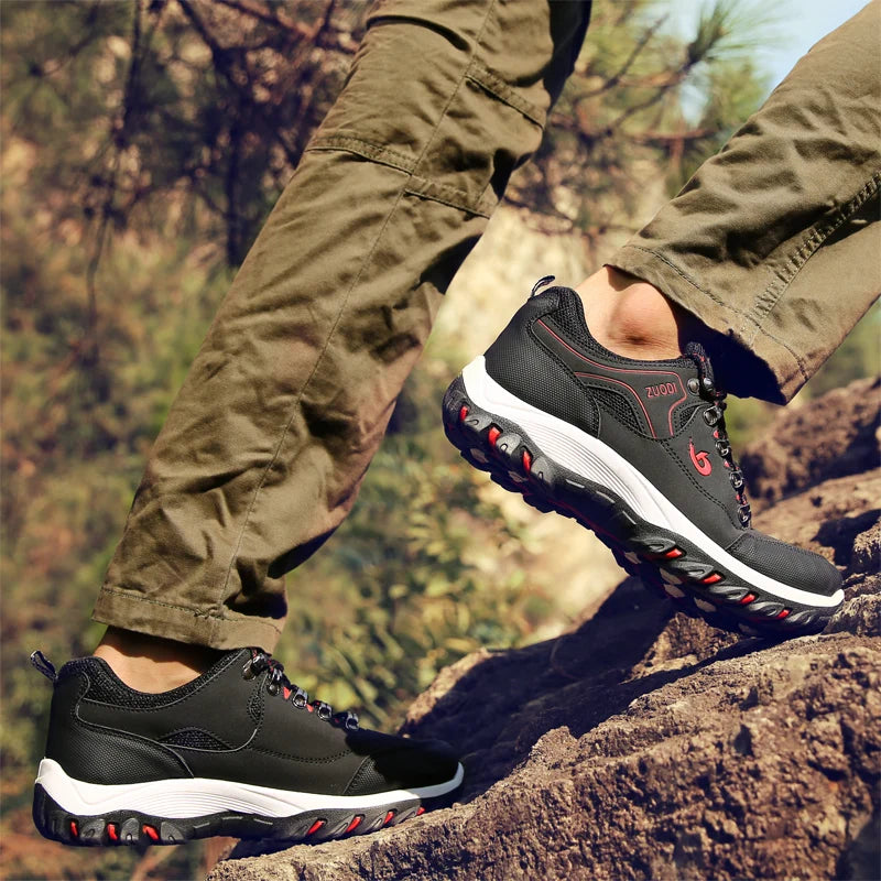 Zapatos de hombre, zapatos informales de cuero para hombre, zapatillas de deporte para primavera, Otoño e Invierno, tenis masculinos, zapatos ligeros para caminar