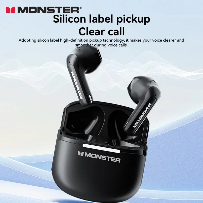 MONSTER GT15 Auriculares Bluetooth 5.4 Estéreo
