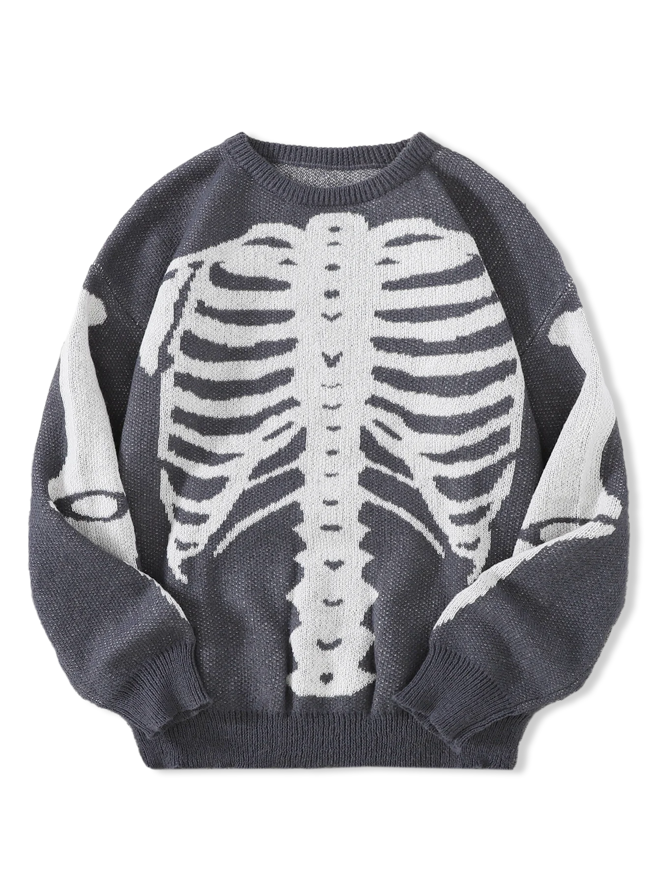 Nuevo Popular Otoño e Invierno Backbone Jacquard patrón pulóver suéter Casual cuello redondo tejido jersey de los hombres