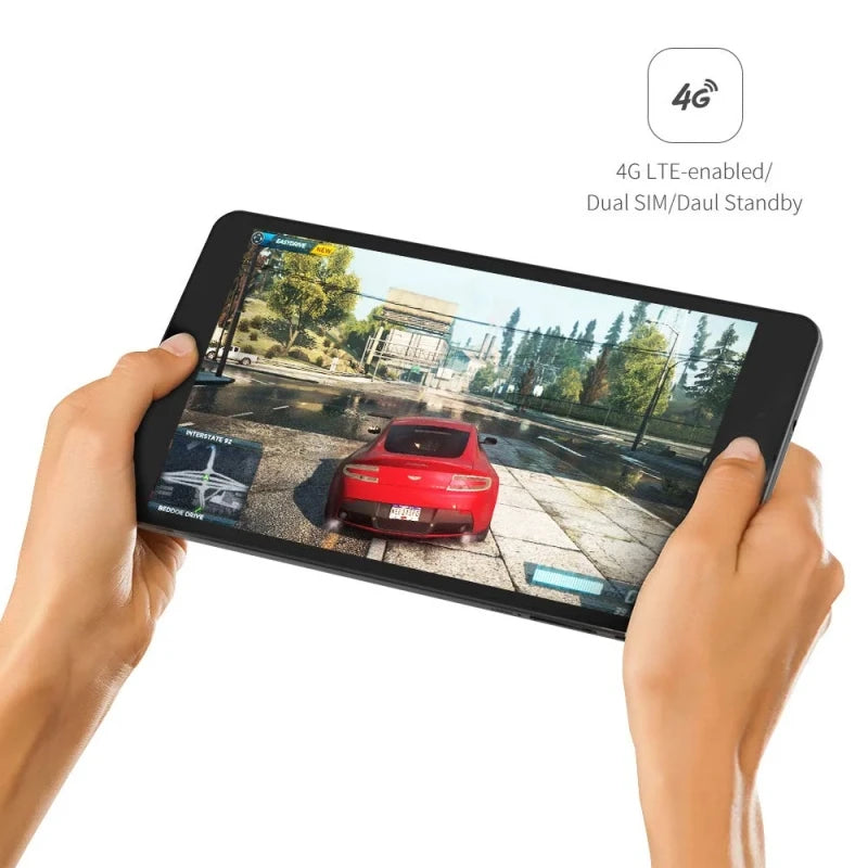 Tableta telefónica 4G de 10 núcleos MTK6797 Android 8,0 8 "1920x1200 píxeles 3GB RAM 32GB ROM WIFI GPS Bluetooth 4,2 tarjeta SIM Dual