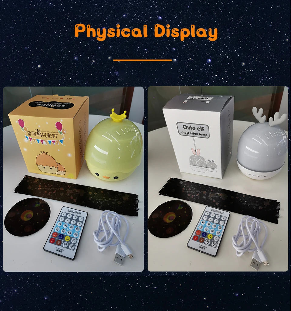 Proyector de Galaxia Bluetooth Luz Nocturna para Niños