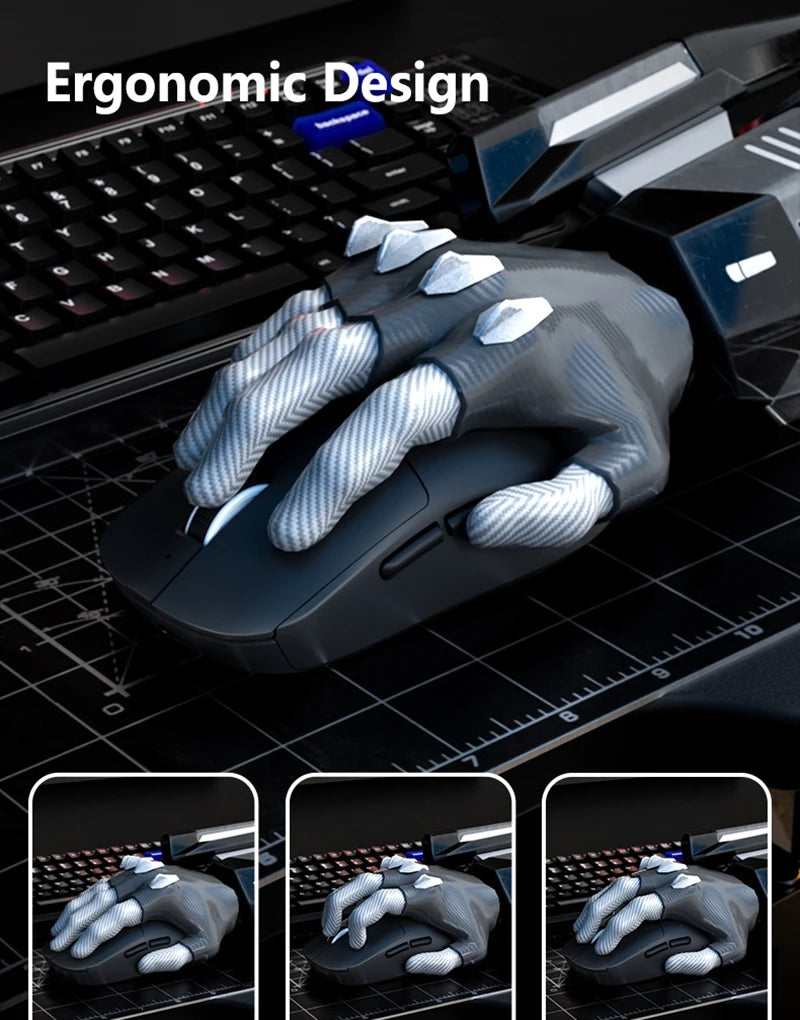 Mouse Gamer Lenovo Tri-Mode, 6000 DPI, RGB, Bluetooth y USB-C