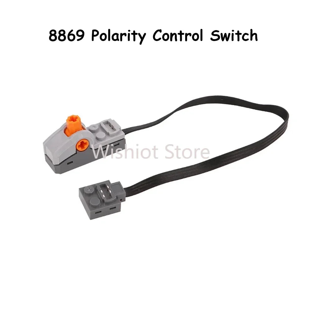 Funciones de energía técnica MOC compatibles con Legoeds, Motor M 8883, Control remoto modificado, grupo de energía, tren, caja de batería de litio 9686