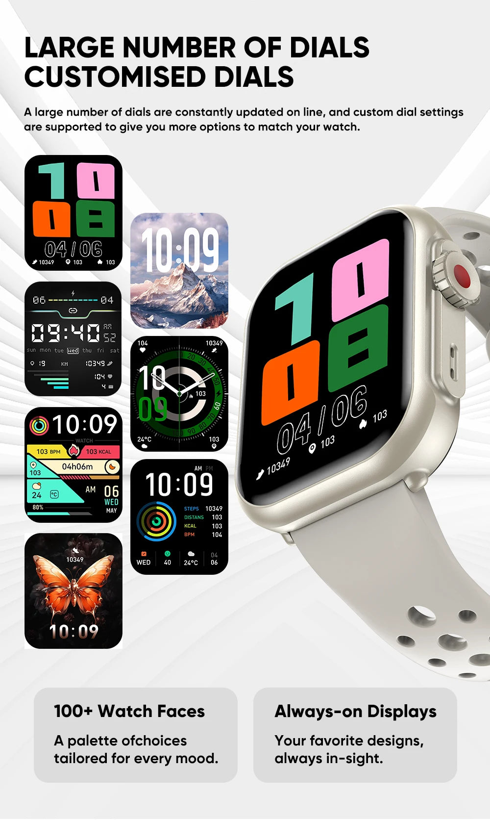 Reloj Ultra2 Inteligente AMOLED Mujer 1000mAh