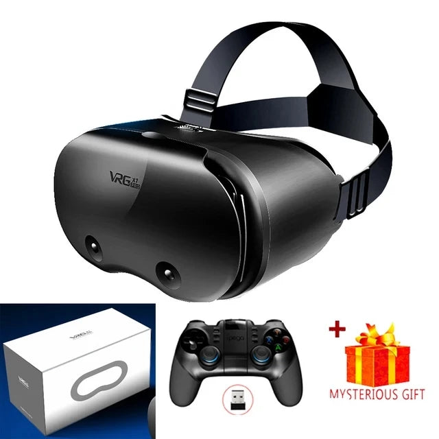 Gafas VR de realidad Virtual 3D para iPhone, Android, teléfono inteligente, casco para teléfono móvil, auriculares con lentes reales, dispositivos