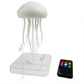 Lámpara LED de medusas con 9 tentáculos, 2 modos de trabajo, batería de larga duración, efectos de luz degradados de color con control remoto